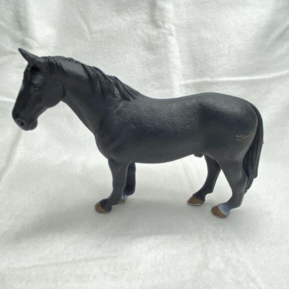 SCHLEICH Horse Lot Retired Black Hanoverian Stallion 72096 2008 Morgan Mare 2018 - Picture 4 of 16
